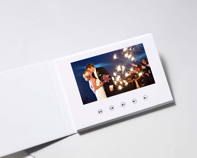 Personalized Video Book | Video Album that plays video | Wedding Gifts, Anniversary Gift, Birthday Gift, Video Gift, Video Frame