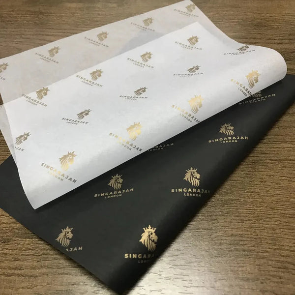 Personalized Logo Tissue Paper - Custom Size |Free Shipping Limited Time